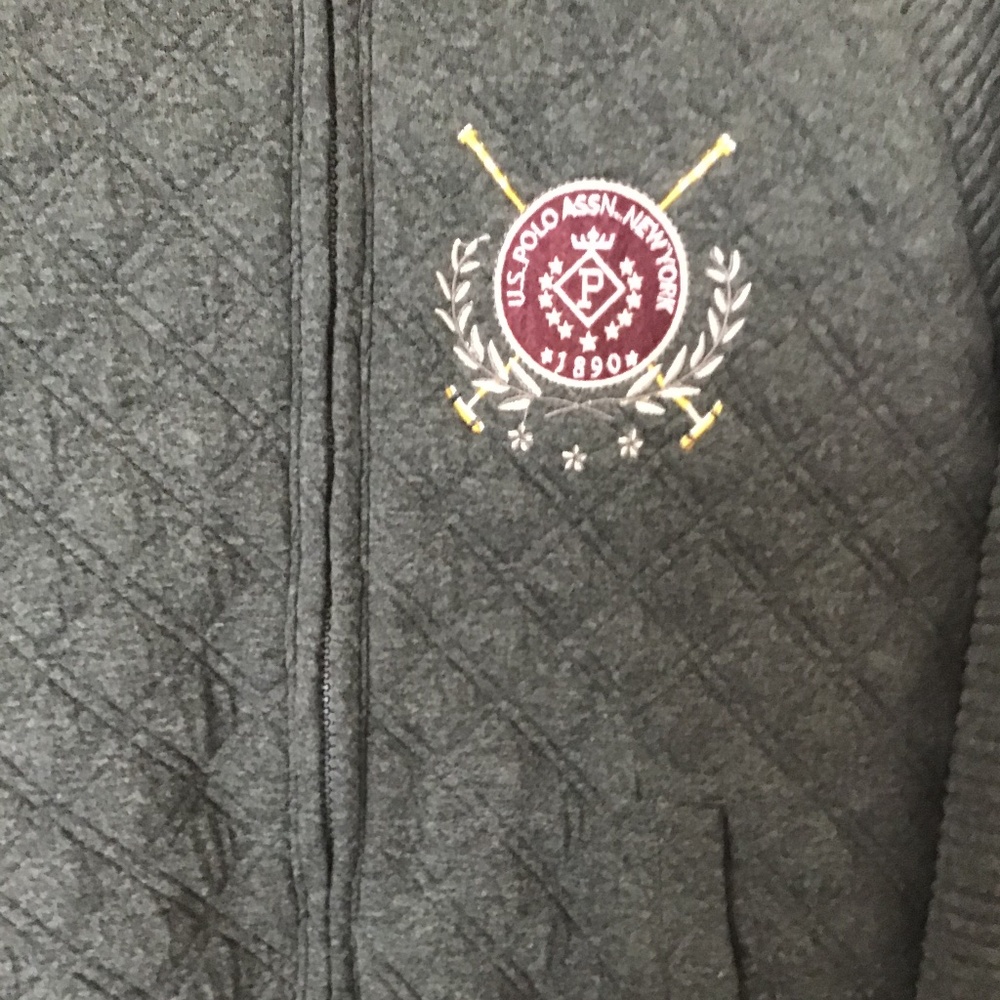 U.S. POLO ASSN. ZIP SWEATER-JACKET WOMENS - Picture 15 of 16